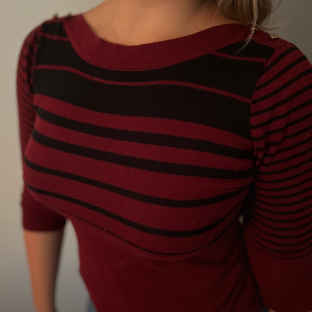 Hannah Burgundy Sweater M